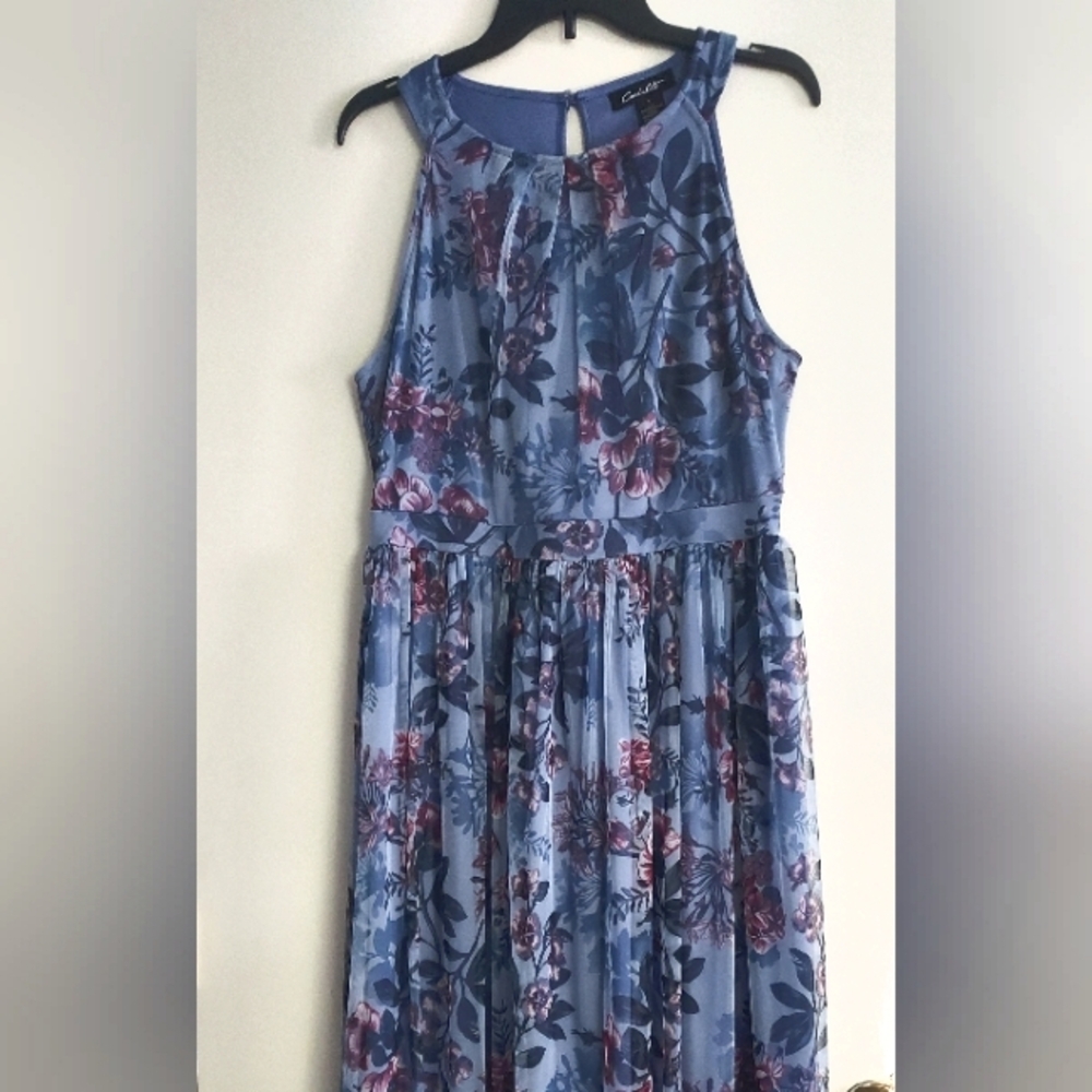 Floral Maxi Dress | Empire Waist | Summer Wedding Guest – L